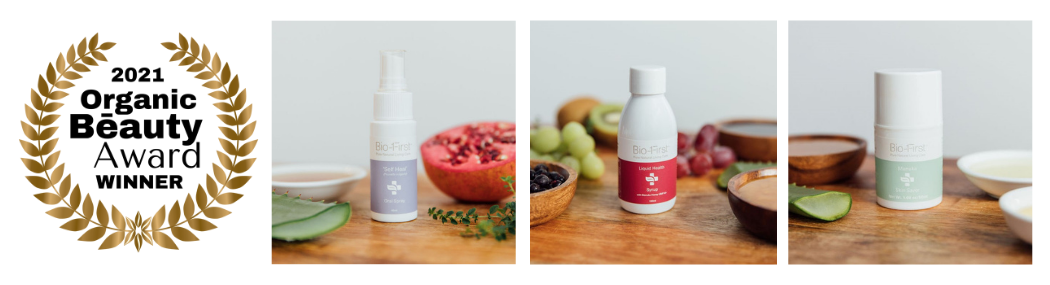 Three Bio-First® products announced as Winners in the 2021 Organic Beauty Awards