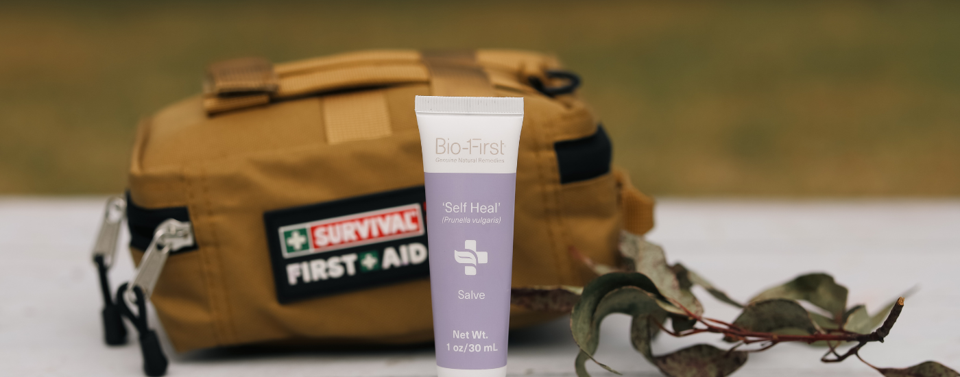 Bio-First Why our 'Self Heal' Salve is the perfect natural antibacterial option for your first aid kit?
